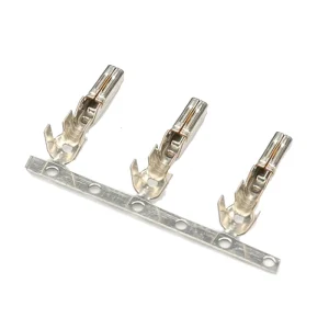 282080 Crimp Terminal Male and Female Auto Connectors 2 Pin Wire to Wire Connectors Automotive Waterproof Crimp Terminals Brass