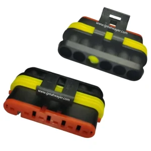282090-1 6 pin PBT waterproof male auto connector