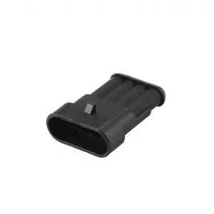 282106-1 4P Male Auto Connectors Quick Connector Black High-temperature Resistant