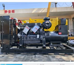 290KW Diesel Generator Low Energy Consumption Water Cooled 3 Phase 50Hz Electric Start Emergency Power Equipment