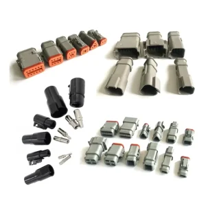 2P 3P 4P 6P 8P 12P DT Connector E008 Series Deutsch Waterproof Automotive Connectors DT06-2S-E008 DT04-2P-E008 DT04-3P-E008