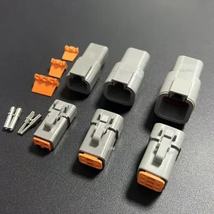 2P 4P 6P Waterproof DTP04-2P DTP06-2S DTP04-4P DTP06-4S DTP04-4P-L012 Deutsch DTP Series Auto Connector for Automotive Harnesses