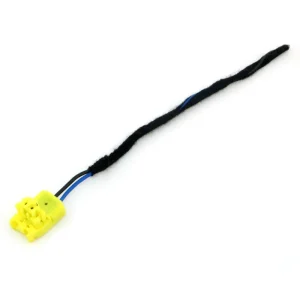 2Pin Automotive Wiring Harness Connector Yellow Plastic Auto Plug Socket Pigtail Cable for Car Electrical Connection