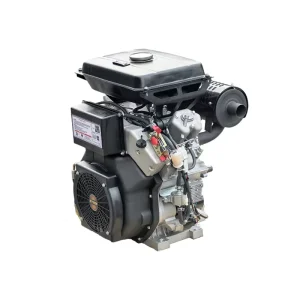 2V105 4 Stroke Air Cooled 22.8kW 35HP Diesel Engine Electric Start Portable Durable Fuel Saving Easy to Operate Machinery