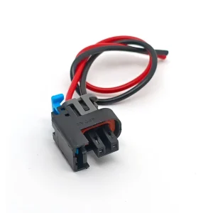 2pin Copper Female Fuel Injector Adapter Connector for Chevrolet Aveo Optra DJR7021Y 0.6 21
