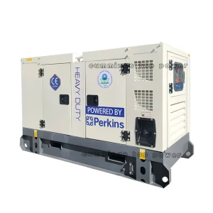 3 Phase 10kw 12.5kva Chinese Generator with Perkings Engine Set