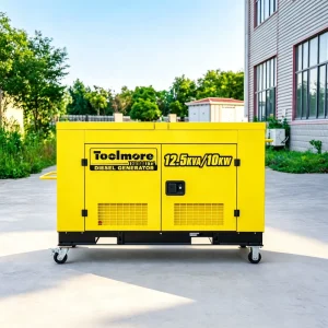3 Phase 12.5KVA Portable Diesel Generator 10kw Generator Silent Diesel Generator Set Soundproof Electricity Generation for Home