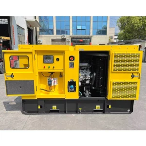 3 Phase 12KW-40KW Silent Diesel Generator with Auto Start Remote Start 50Hz Open Frame