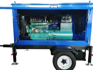 3 Phase 380v Soundproof Canopy Industrial Electric Power 35kva Diesel Generator