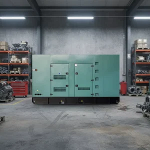 3 Phase 400 KVA 320KW Diesel Generator Silent Type Open Frame ATS 1800 RPM Remote Control