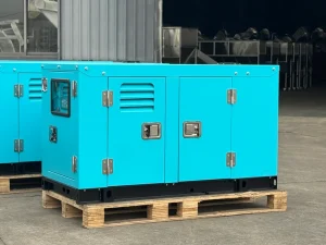 3 Phase 50HZ 1500RPM 220V Diesel Generator Set Auto Start Remote Start Open Frame ATS Super Silent