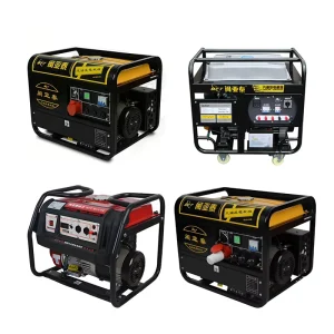 3 Phase 7500 Watts Portable Generator Light Plant Generador Home 220V 380V 10kVA Natural Liquefied Gas Gasoline ATS Generator