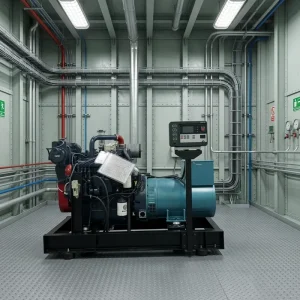 3 Phase Marine Diesel Generator 48KW 60KVA For Small Port Work Boat High Reliability