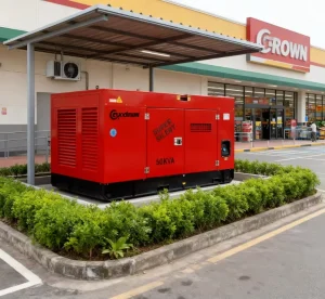 3 Phase Silent 30KW Engine Warehouse Backup Power Diesel Generator 60Hz 50Hz 220V ATS Use Philippines