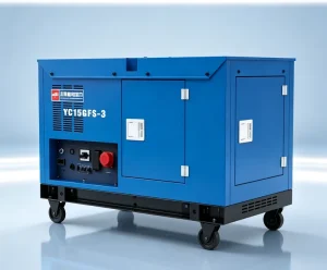 3 Phase Silent Diesel Generator 15kW Equal Power Single Phase 400V 230V V Twin Diesel Genset 20kVA Max Electric Start 26L AVR