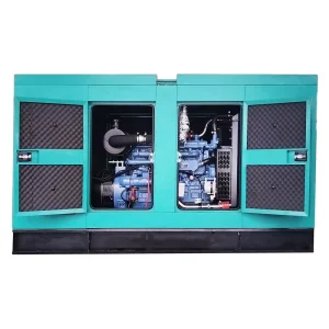 3 Phase Silent Type Powered by Hengli Engine 100KW 60Kva Diesel Generator for Family Using