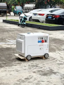 3 Phase Ultra Silent Controller 8kW 10kVA Diesel Generator