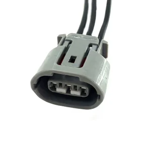 3 Pin Alternator Connector Electrical Headlight Socket Auto Wire Connector 6189 0443 90980 11349