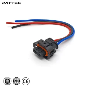 3 Pin Copper Throttle Position Sensor Plug IP67 Waterproof 12V 15A Wiring Harness for Hyundai Auto Electrical Connector