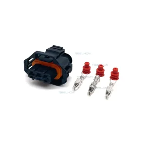 3 Pin Female Waterproof Automotive Wire Harness Plug Cable Electric Terminal Connector 1928403966