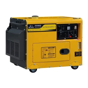 3.3KVA Yellow Color Single Phase Silent Diesel Generator