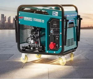 3.5KW 6.5KW 8KW Open Type Diesel Generator Electric Start 220v Single 380v Three Phase 50HZ Household Portable Generator