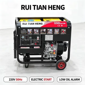 3.5kw Diesel Generator Portable Fuel Efficient Home Backup Genset with ATS Single Phase for Emergency Power CE