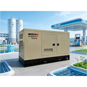 30 50 80 100 120 150 200 250 300 Kw/kva 50 Hz Silent Open Frame Diesel Generator Set with ATS