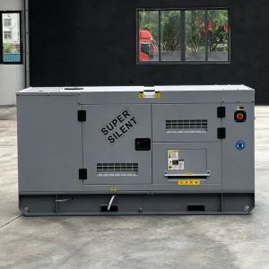30 KVA 25 KW Silent Diesel Generator Set ATS Auto Start Water Cooled High Efficiency for Residential Industrial Use