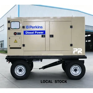 30 Kva Generator Super Silent 30 Kva Sound Proof Generator Mobile Diesel Generator