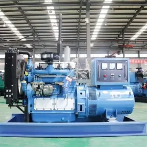 30 Kw Silent Diesel Generator Set Portable Open Type Low Noise 50Hz