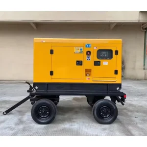 30 kW 35 KW 50 kW Alternator Power Dynamo Three Phase Silence Trailer Mobile Diesel Generator 1 Year Warranty