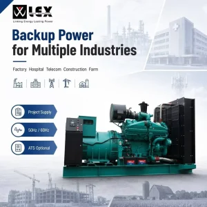 30 kW 38 KVA Diesel Generator Set with ATS Panel Factory Direct Price for Hospital Emergency