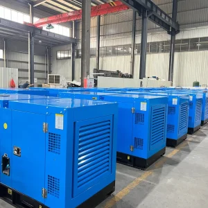 30 kW 40 kW 50 kW Single Three Phase ATS Factory Industrial Backup Power Generator Set Silent Fully Automatic Diesel Generator