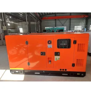 30 kW Diesel Electric Power Generator Parts Water Cooling Silent Diesel Generator