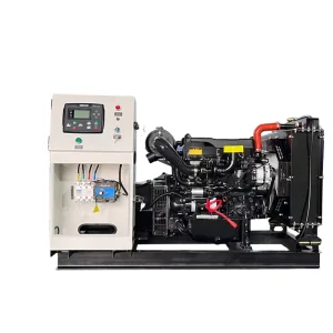 30 kw Generator Diesel Single Phase ATS Silent Generators Closed Weatherproof Type Diesel Power Electric Generator Set