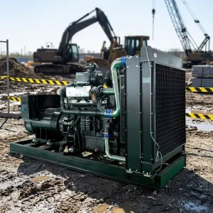 300 1000kw Diesel Generator Set 300kw 500kW 1000kw Static Speaker 380V Water Cooled 24V DC
