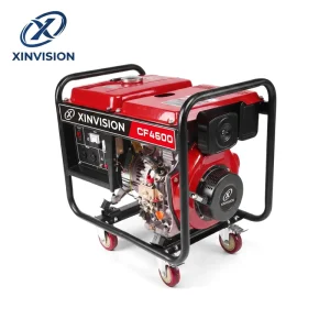 3000W Silent Open Frame Diesel Generator 7HP 178FE Engine 12L Large Fuel Tank Automatic Voltage Regulator (AVR) Power Generator