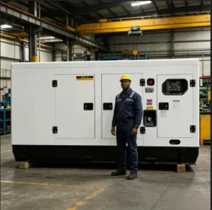 300KVA Industrial Silent Diesel Generator Open Frame Prime Power 250KW Yuchai Engine ATS for Construction Site Commercial Backup