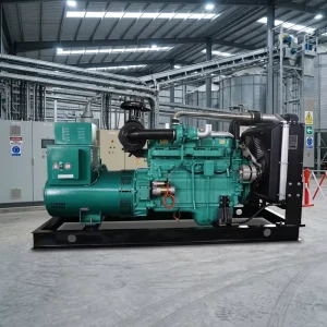 300KW 375KVA 3 Phase 50HZ Diesel Generator Set Euro 3 Certified Mongolia Limestone Mine Heavy Load Anti Shock