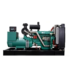 300KW 375KVA Brushless Silent Diesel Generator Set 1500RPM 50HZ 24V Auto Start for Large Factory Industrial Park