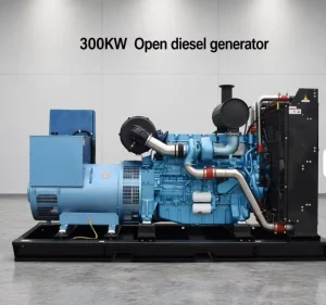 300KW 375KVA Silent Diesel Generator Parallel Operation Auto Start Low Fuel for African Farm Irrigation Crop Processing