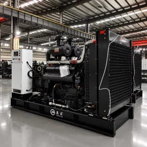 300KW 375kVA SDEC Open Diesel Generator Set Standby Power for Data Center Commercial Backup