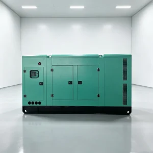 300KW Diesel Generator Set Outdoor Rainproof Ultra Silent One Button Start ATS Open Frame