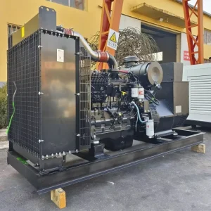 300KW Diesel Generator Set With 400kVA 500KVA Emergency Standby ATS 24V DC Electric Start 50 60Hz Intelligent Silent Open Frame