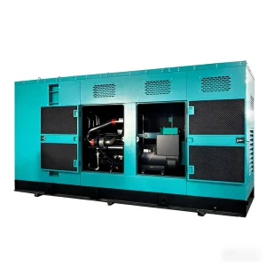 300KW Silent Diesel Generator Industrial Grade Low Noise Three Phase AC Generator Standby Power