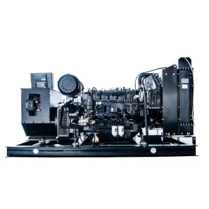 300kW 375kVA 50 60Hz Silent Type Auto Start ATS Open Type Diesel Generator WeiChai WP13D385E200 Factory Standby Power Supply