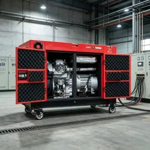 300kW 375kVA Containerized Diesel Generator 40ft Prime Power Generator Set for Remote Mining Camp Off Grid