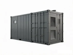 300kW 375kVA Containerized Generator Set Silent Diesel for Construction Site