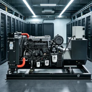 300kW Diesel Generator Set Open Type Heavy Duty 400V 60Hz 3 Phase for Data Centers and Commercial Backup in Saudi Arabia